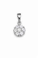 Charm Idee Preziose dal 1987 Dame in Weißgold Zircone IP.CHK18B/175